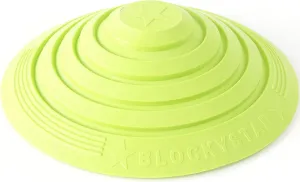 Pekasa Round Door Stopper, Unique Door Stop, Rubber Door Stopper, Door Stoppers for Bottom of Door, Colorful Door Stops, Doorstop for All Types of Floor, Door Stops for Bottom of Door Wedge (Green)
