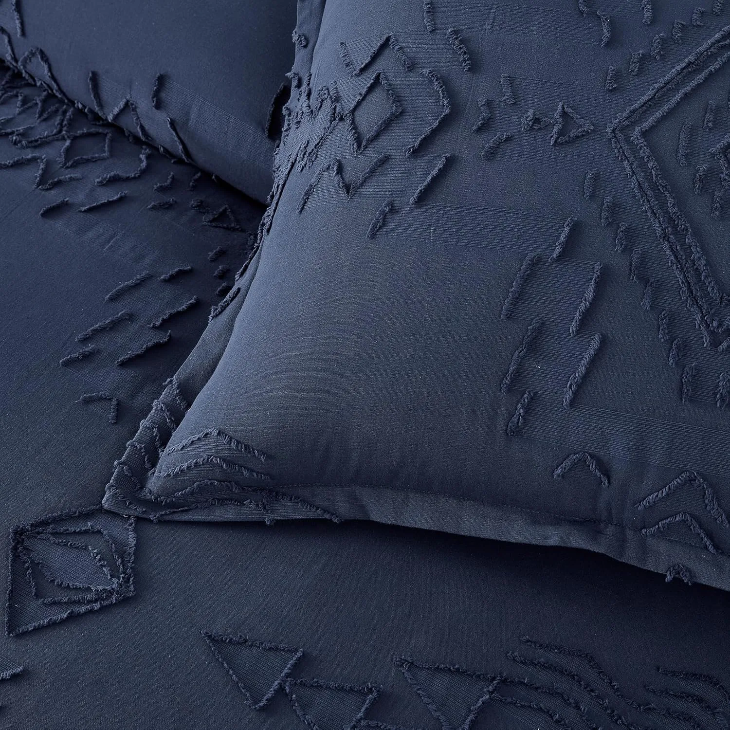 PENDLETON 29293 Rock Point Comforter Set Soft Cotton Machine Washable Bedding Set Rustic Home Decor Soft Comforter and Pillow Shams Cozy Luxury Bed Top Set for Bedroom Accents, Twin, Blue Night