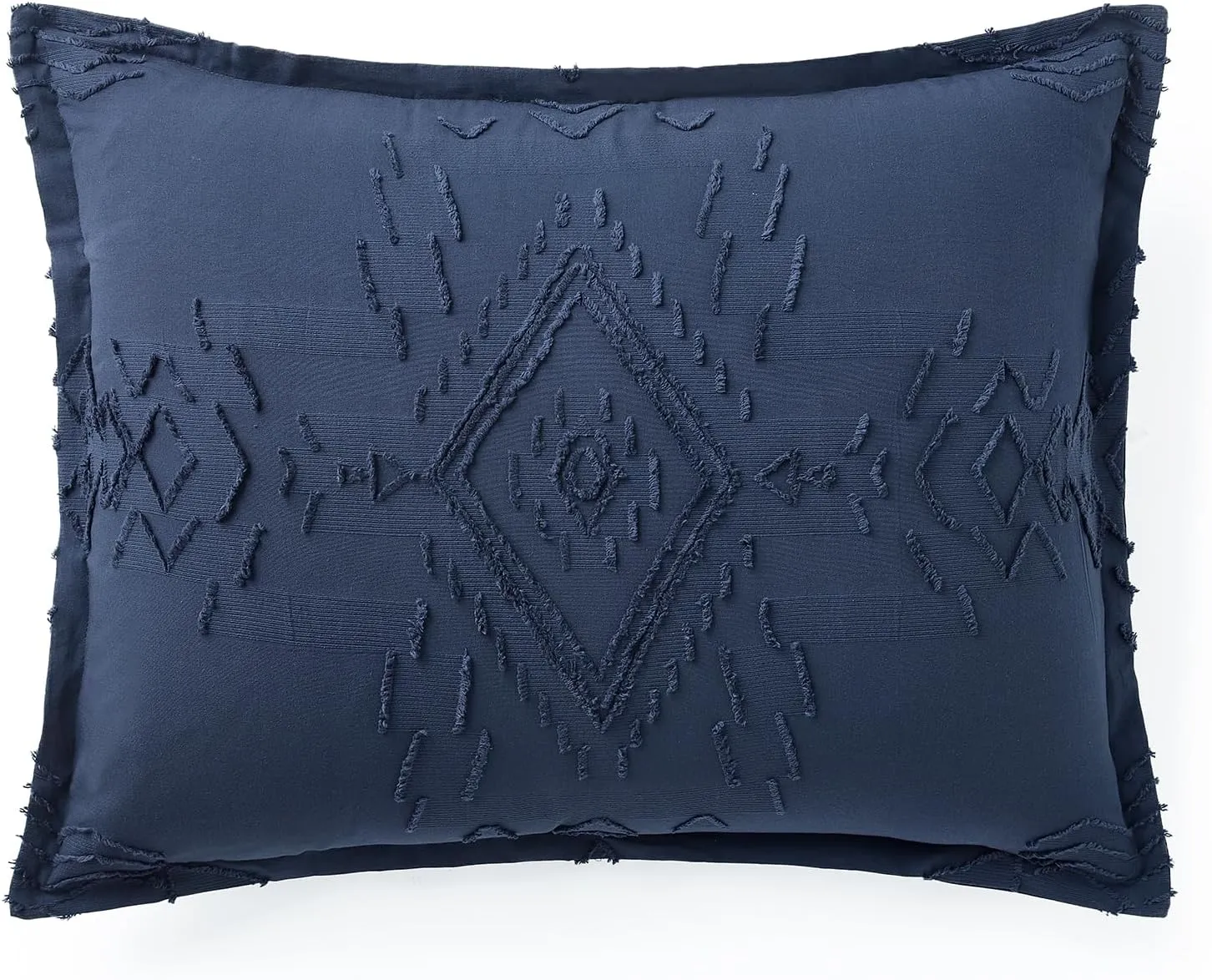 PENDLETON 29293 Rock Point Comforter Set Soft Cotton Machine Washable Bedding Set Rustic Home Decor Soft Comforter and Pillow Shams Cozy Luxury Bed Top Set for Bedroom Accents, Twin, Blue Night