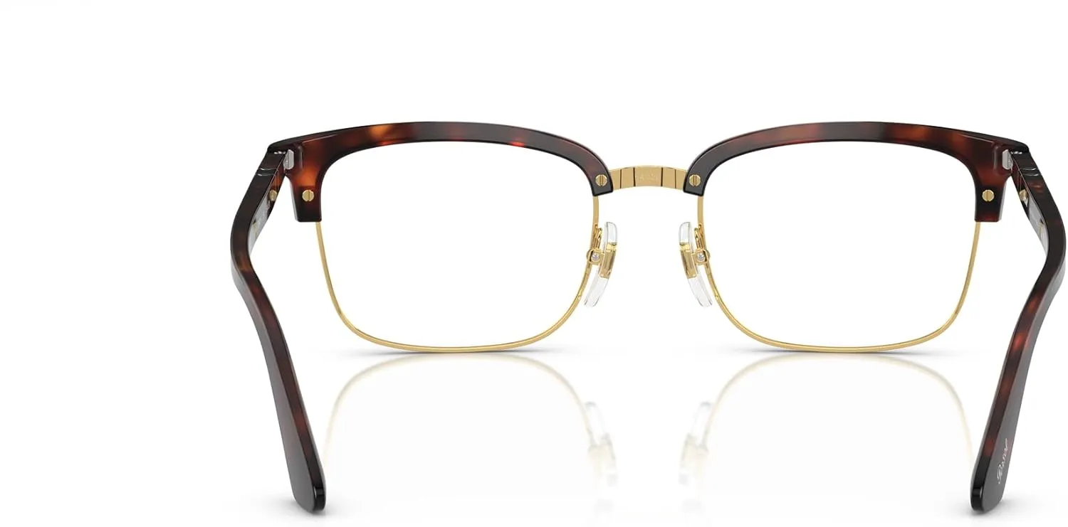 Persol Men's Po3340v Lina Rectangular Prescription Eyewear Frames
