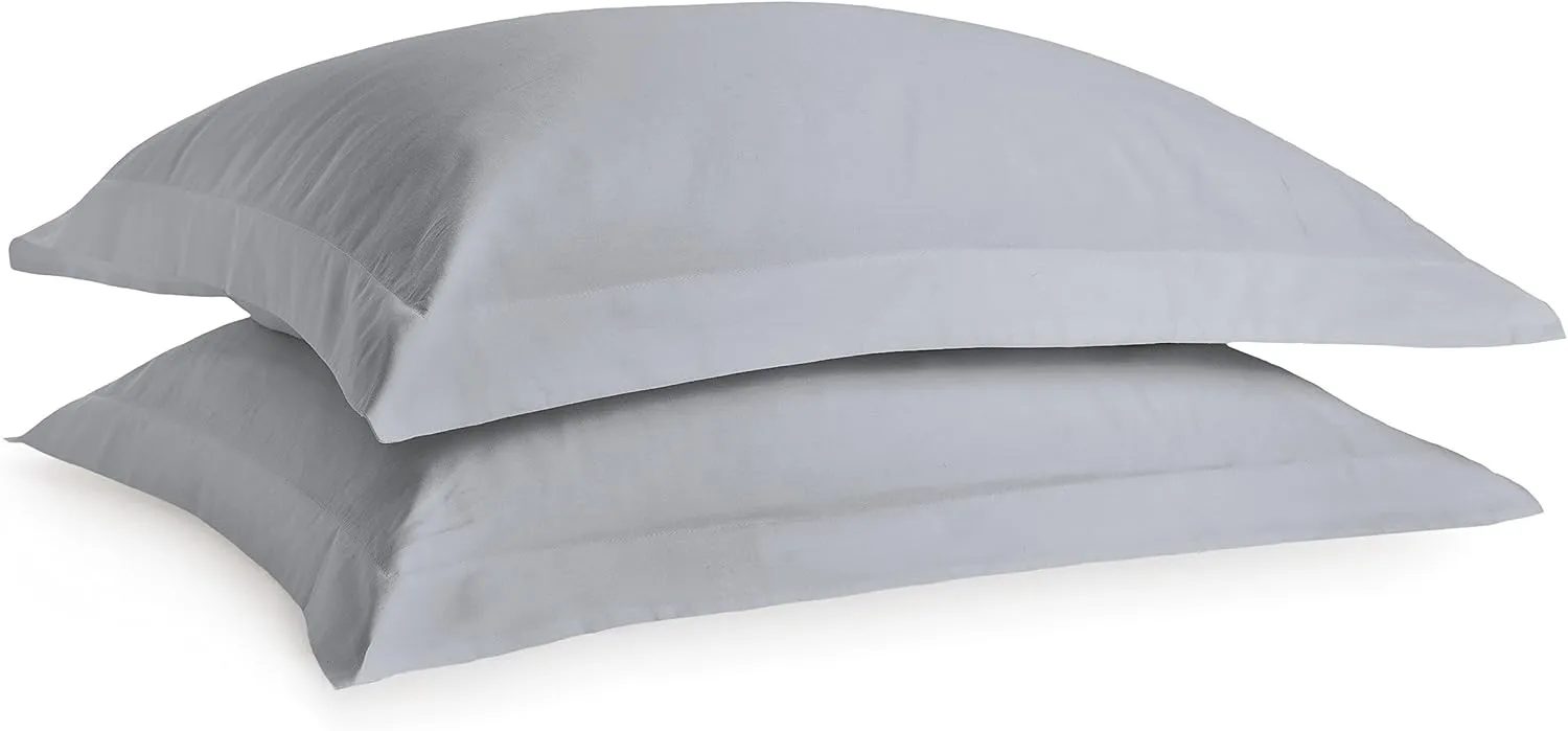 Peru Pima Duvet Cover Set – King/Cal King, 100% Peruvian Pima Cotton, Percale, 415 Thread Count, Cooling & Breathable, Hidden Zipper, Hotel-Quality Soft Bedding, 3 Pieces, Slate
