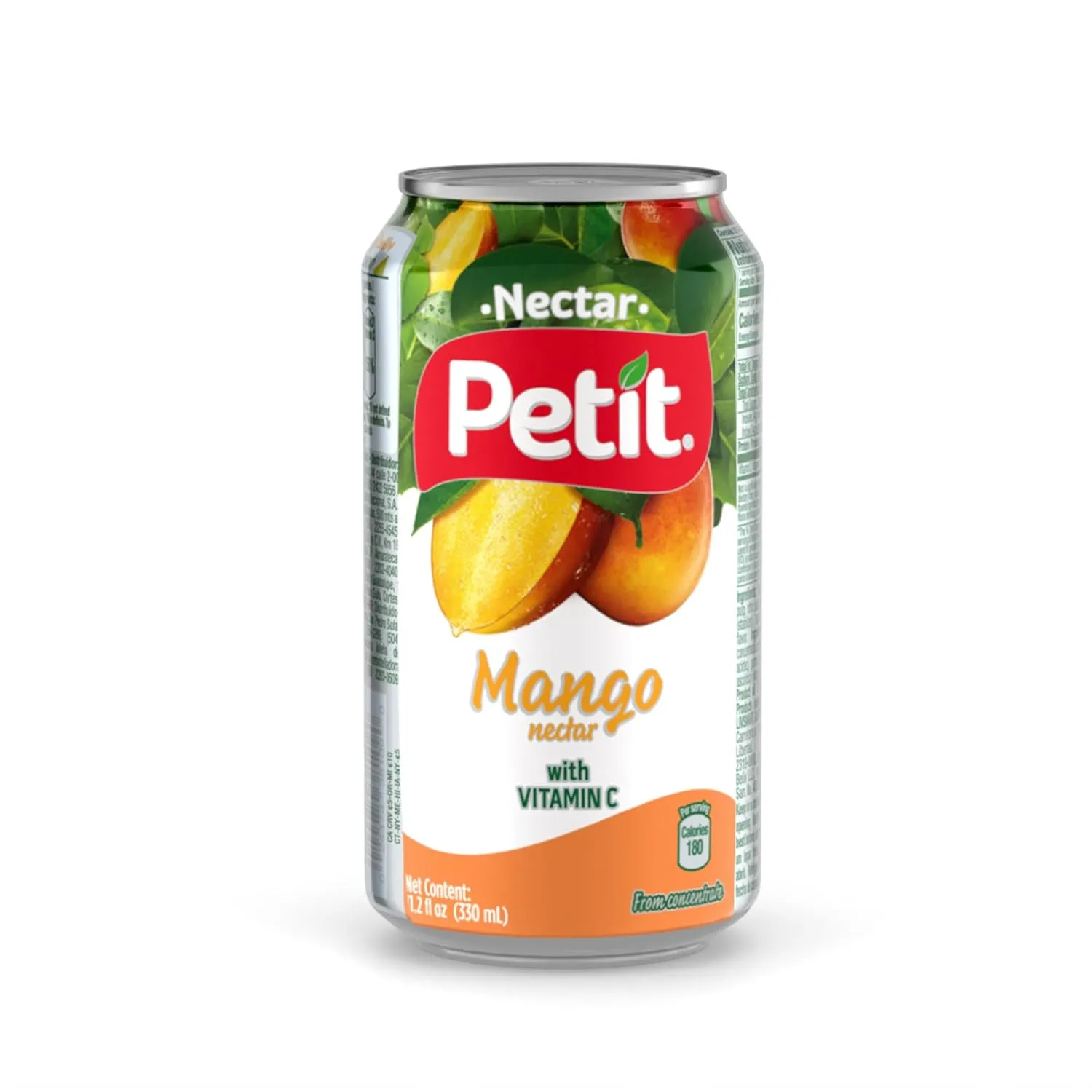Petit Mango Nectar, 330 ml Cans (Pack of 24) – Sweet Tropical Fruit Juice Beverage