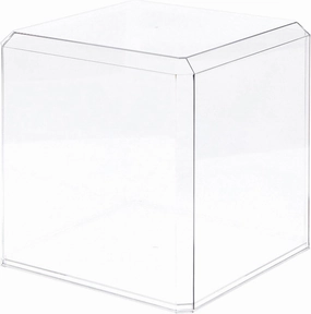 Pioneer Plastics 1010C-UV Clear Plastic Display Case (UV Resistant) for Basketballs, Soccer Balls, and Baseball Gloves, 9.75" W x 9.75" D x 9.625" H
