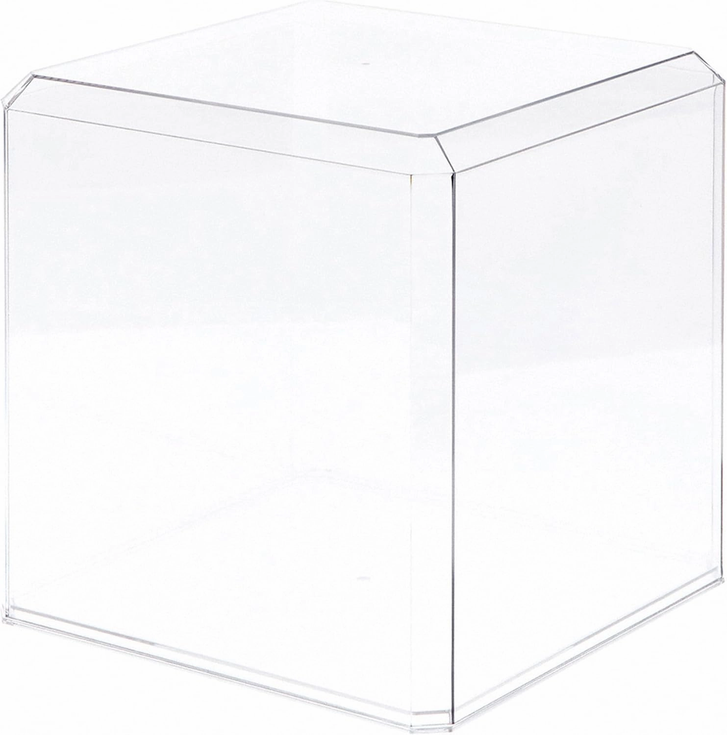 Pioneer Plastics 1010C-UV Clear Plastic Display Case (UV Resistant) for Basketballs, Soccer Balls, and Baseball Gloves, 9.75" W x 9.75" D x 9.625" H