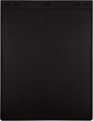 Plasticolor 000331R01 Plain Black Mud Guard - 24 inch - Set of 2