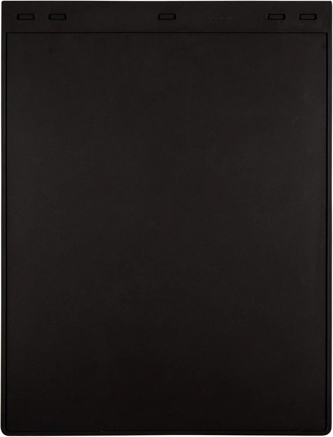 Plasticolor 000331R01 Plain Black Mud Guard - 24 inch - Set of 2