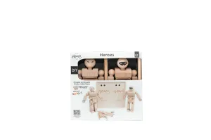 Playhard Heroes Action Figure DIY 2pcs