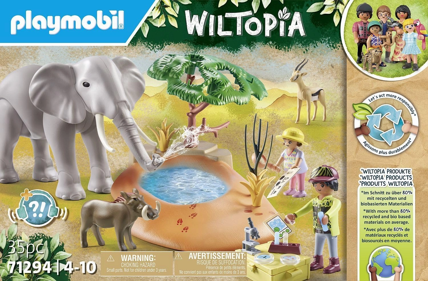 Playmobil Elephant at The Waterhole