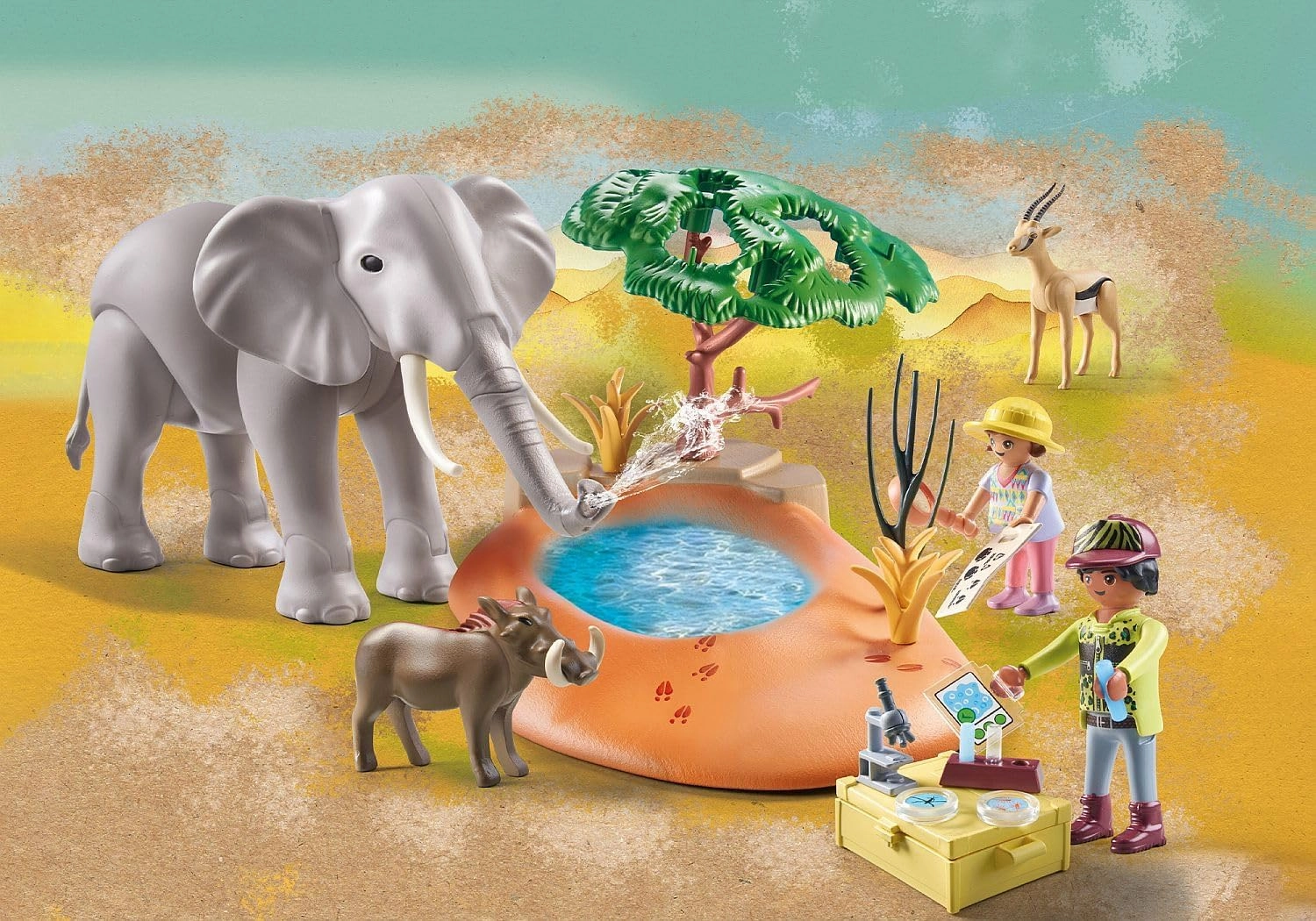 Playmobil Elephant at The Waterhole