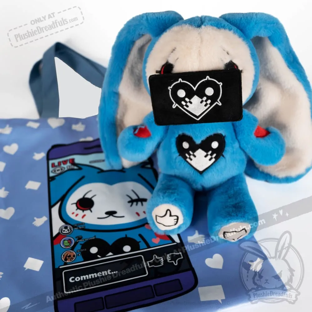 Plushie Dreadfuls -  Screen Addict Rabbit - Plush Stuffed Animal