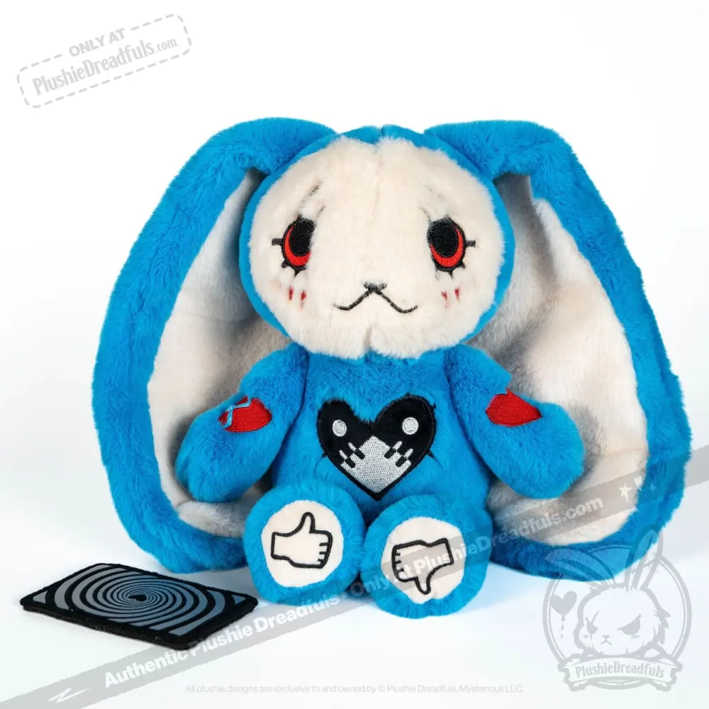 Plushie Dreadfuls -  Screen Addict Rabbit - Plush Stuffed Animal