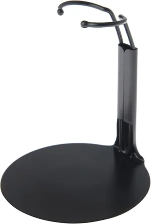 Plymor DSP-30B Black Adjustable Action Figure Stand, fits 6 and 6.5 inch Action Figures, Waist is 1.25" - 1.5" Wide, 3.25" - 4" Around, Pack of 12