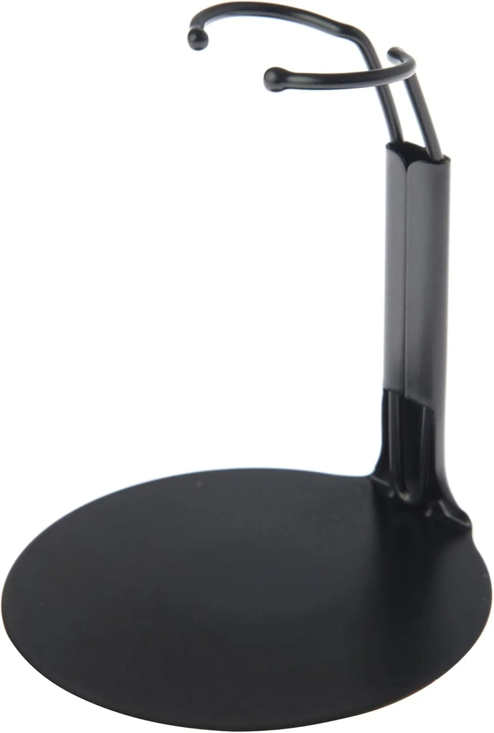 Plymor DSP-30B Black Adjustable Action Figure Stand, fits 6 and 6.5 inch Action Figures, Waist is 1.25" - 1.5" Wide, 3.25" - 4" Around, Pack of 12