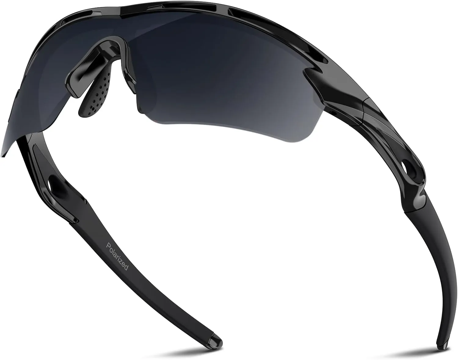 Polarized Sports Sunglasses for Men Women Youth Baseball Cycling Running Driving Fishing Tennis Golf Motor TAC UV400 TR90