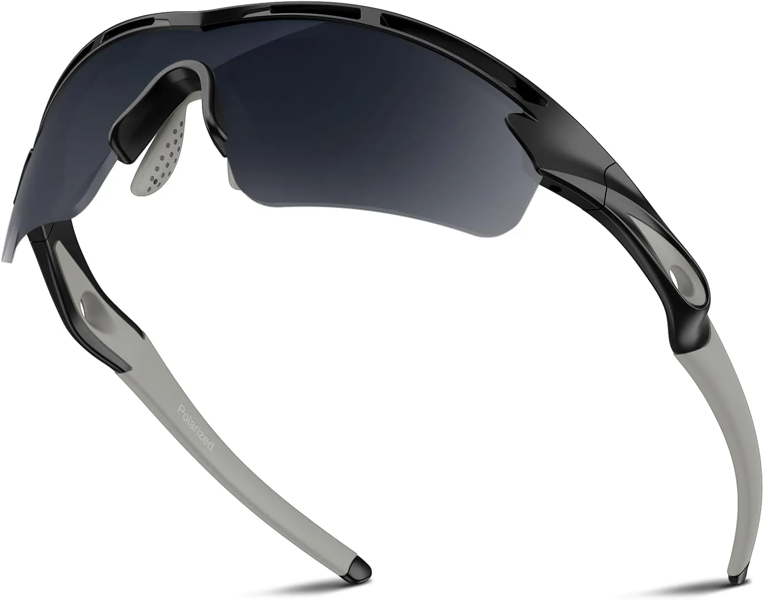 Polarized Sports Sunglasses for Men Women Youth Baseball Cycling Running Driving Fishing Tennis Golf Motor TAC UV400 TR90