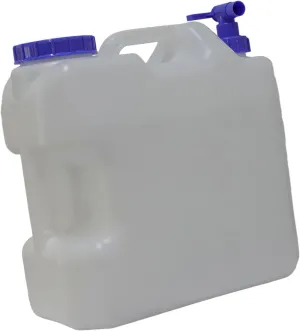 Portable Water Container with Faucet 20L Jug Drink Dispenser for Camping Backpacking Emergency Outdoor Travel