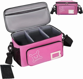 Portable Carrying Case Compatible with Tonies Audio Player Starter Set, Tonies Figures Characters, Headphones and Charger, Storage Carrier Bag with Shoulder Strap and Handle Bar for Toniebox