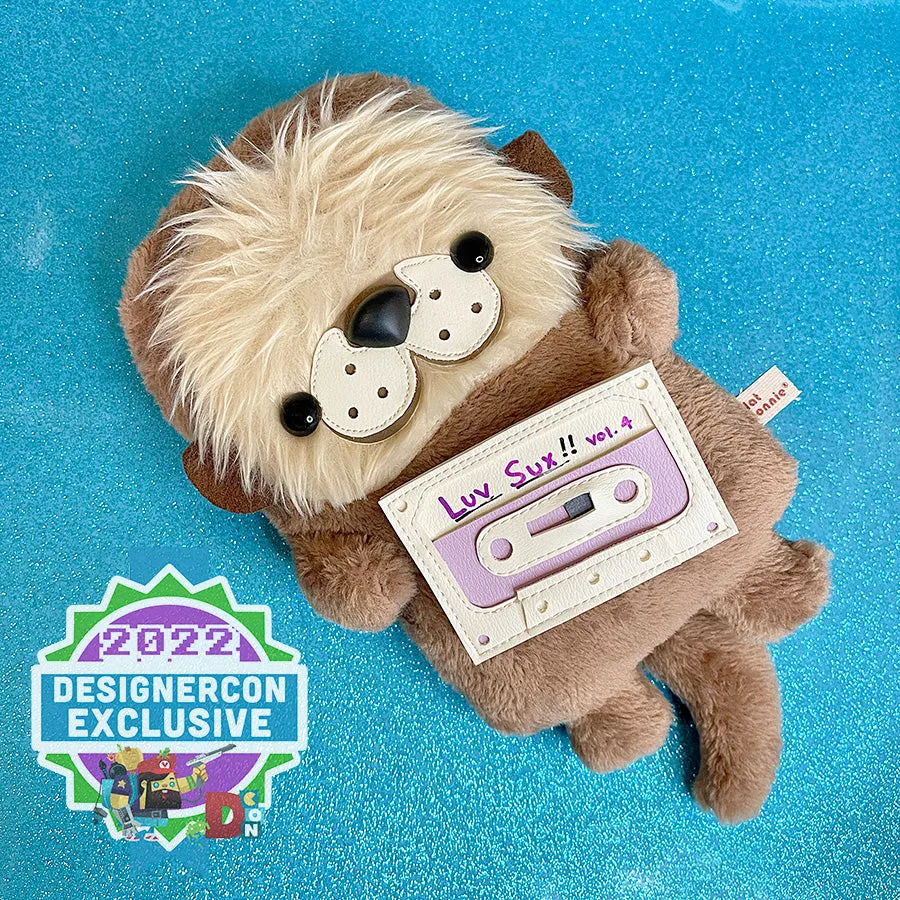 *PRE-ORDER* Flat Otter plush - Luv Sux Edition - DesignerCon 2022 Exclusive
