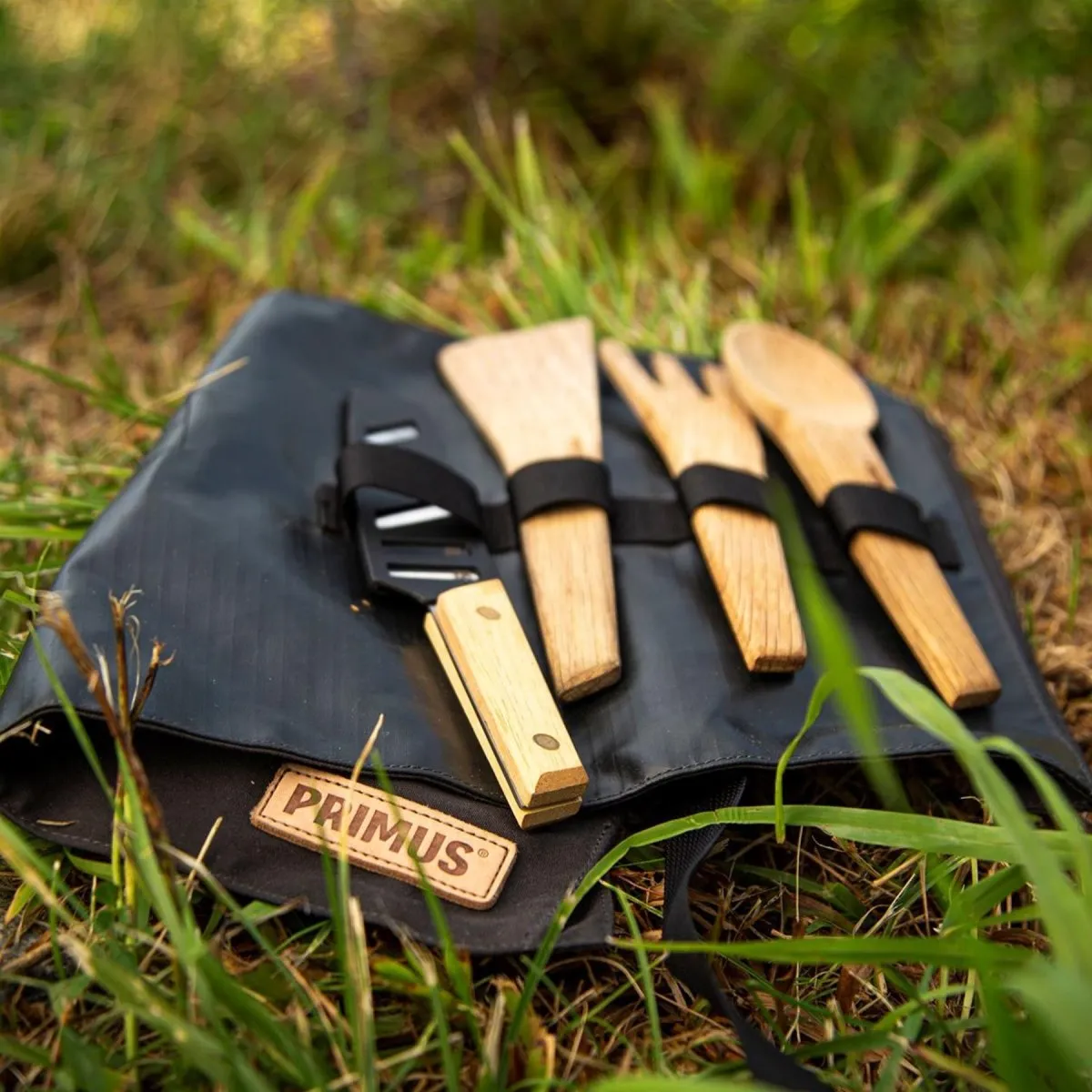 Primus CampFire Prep set outdoor camping utensil kit hiking knife spoon fork