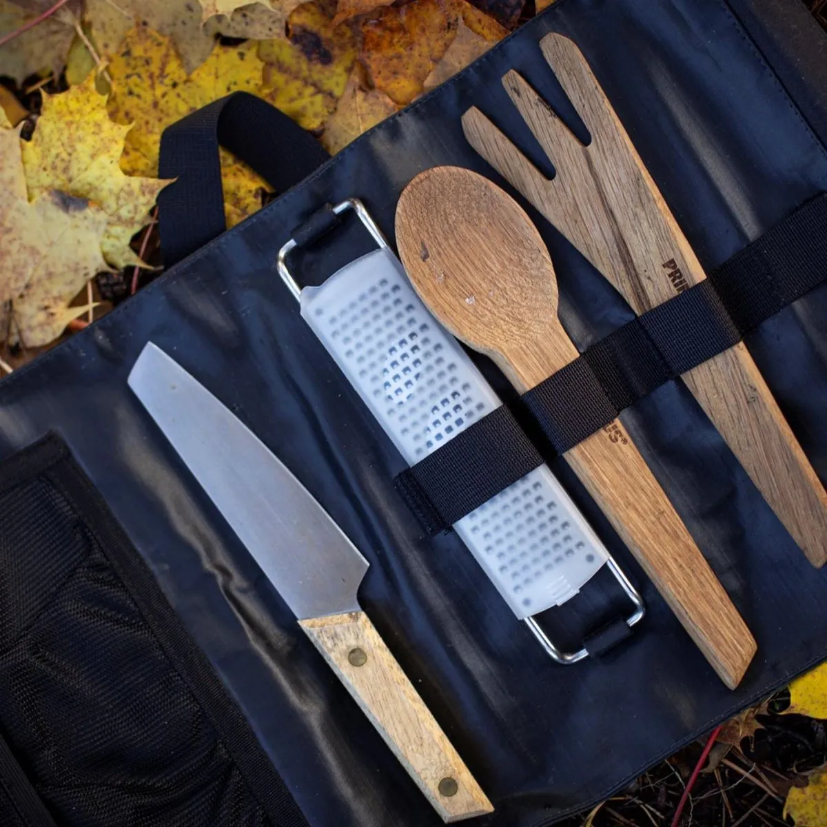Primus CampFire Prep set outdoor camping utensil kit hiking knife spoon fork