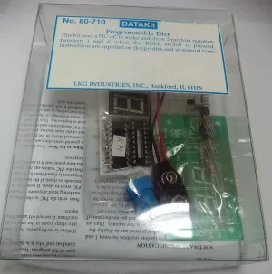 Programmable Dice Kit ( Not Assembled) Soldering Required