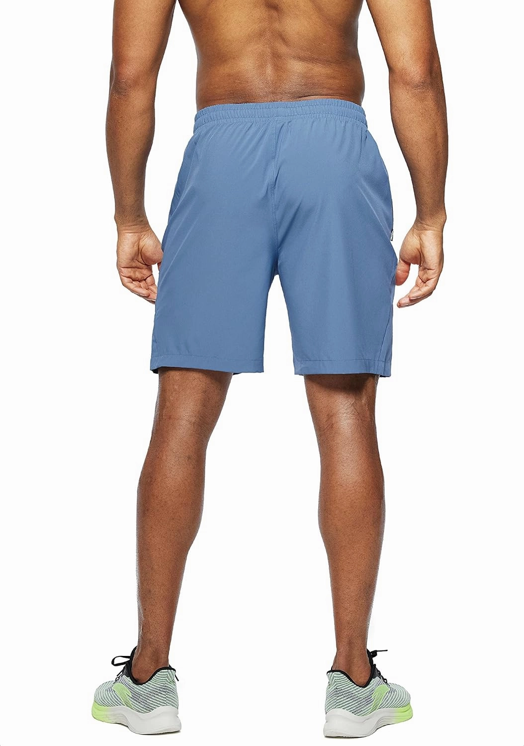 Pudolla Men's Workout Running Shorts 7"/5"/9" Lightweight Gym Athletic Shorts for Men with Zipper Pockets