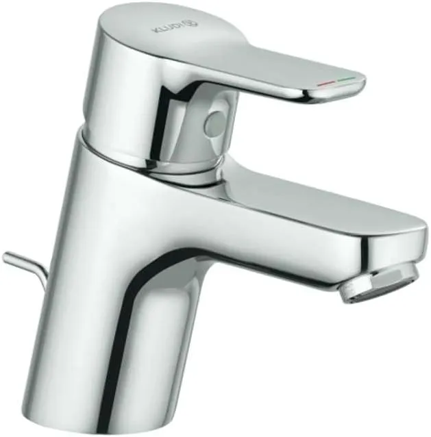 Pure&Easy 373850565 Washbasin Mixer tap, Chrome