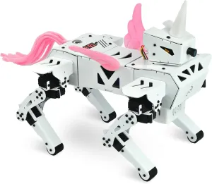 Remote Control Robotics Kit - Unicorn, Voice & APP Control, FPV, 13DOF Programmable Bionic Metal STEM Learning Toy, Open Source ESP32 Educational Project Gift for Teens Students & Adults