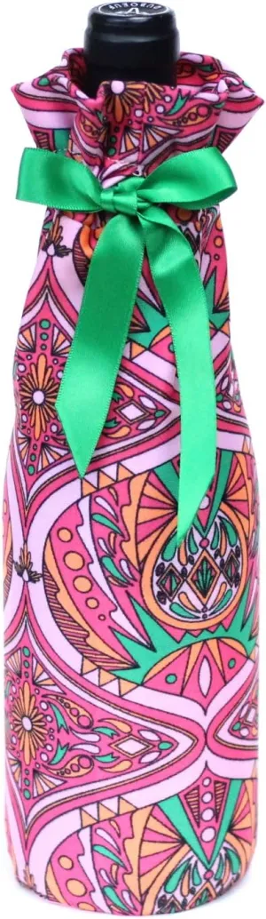 Reusable Gift Wrap - Pink Paisley