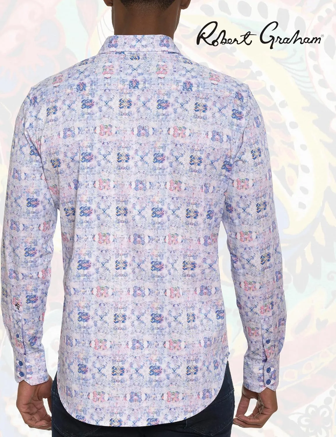Robert Graham Men’s Trento Long-Sleeve Button-Down Shirt