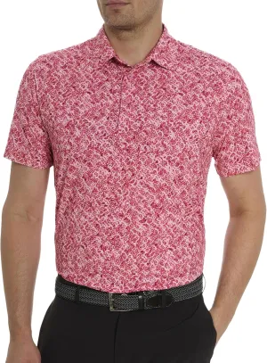 Robert Graham Men's Tyne Short Sleeve Knit Polo