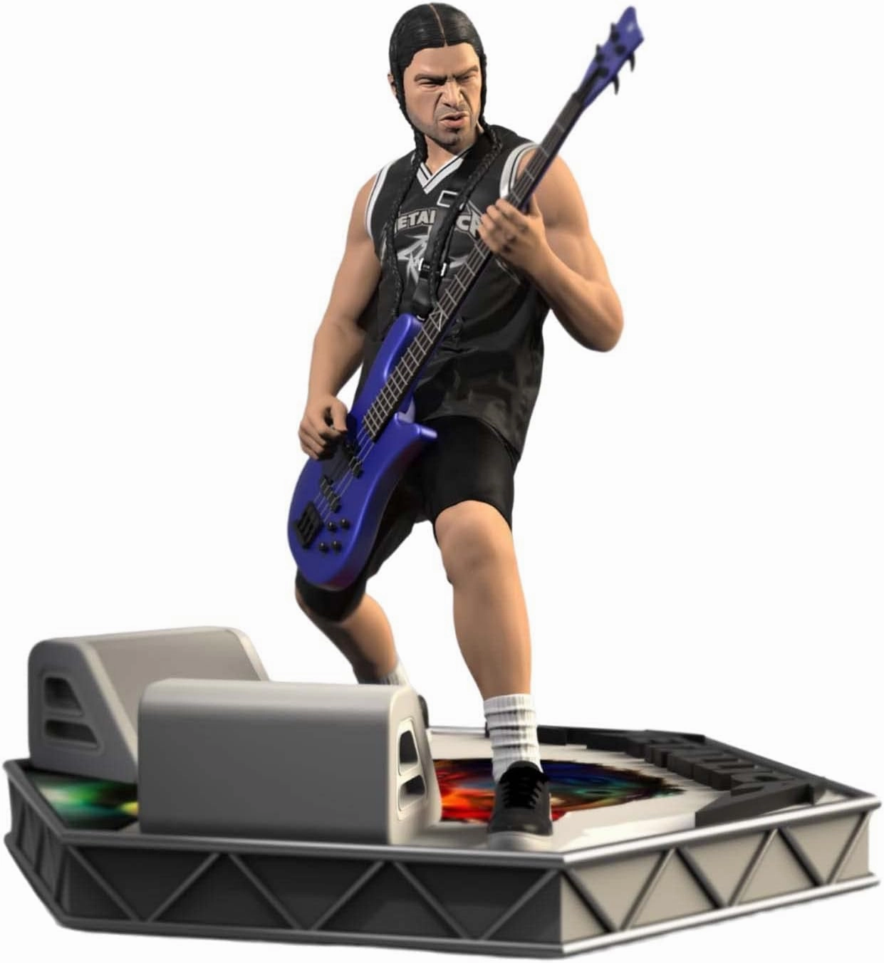 Robert Trujillo (Metallica) Limited Edition Collectible Statue (only 3000 Created) - Rock Iconz, Officially Licensed, Includes CoA