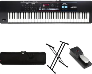 Roland JUNO-D8 88-key Synthesizer Stage Bundle