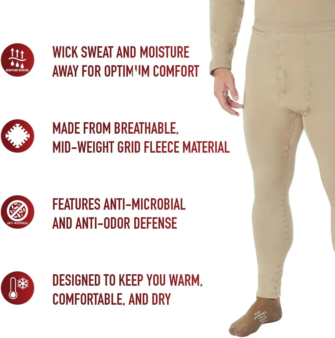 Rothco Gen III Level II Underwear Bottoms