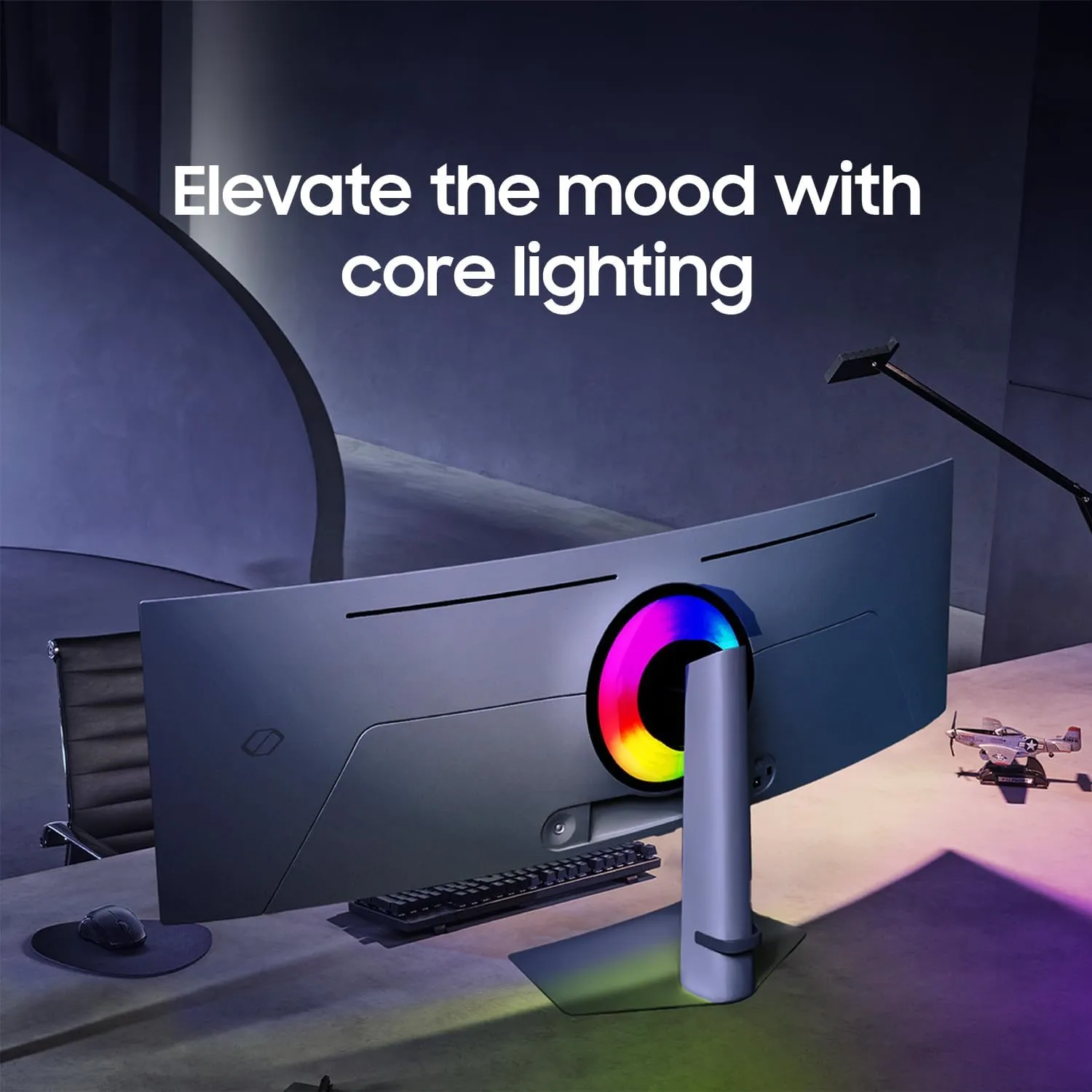 Samsung 49" Odyssey OLED (G93SC) Series Curved Gaming Monitor w QD-OLED, 240Hz, 0.03ms, Dual QHD,DisplayHDR True Black 400,AMD FreeSync Premium Pro,Height Adjustable Stand,3 Yr Warranty,LS49CG932SNXZA