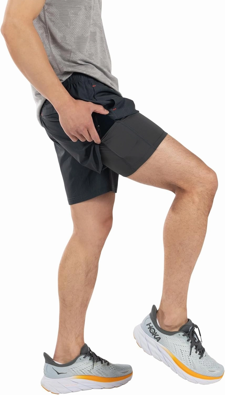 SAXX Underwear Co. Men's Multi-Sport 2N1 Short 7" with Pouch Support and Built-in Liner