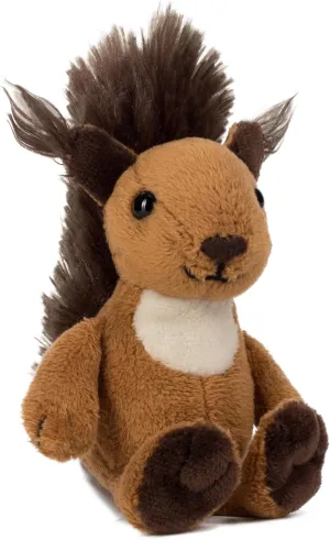 Schaffer Cuddel mich! Magnet Cuddly Toy Squirrel Luzy 12 x 6 x 8 cm