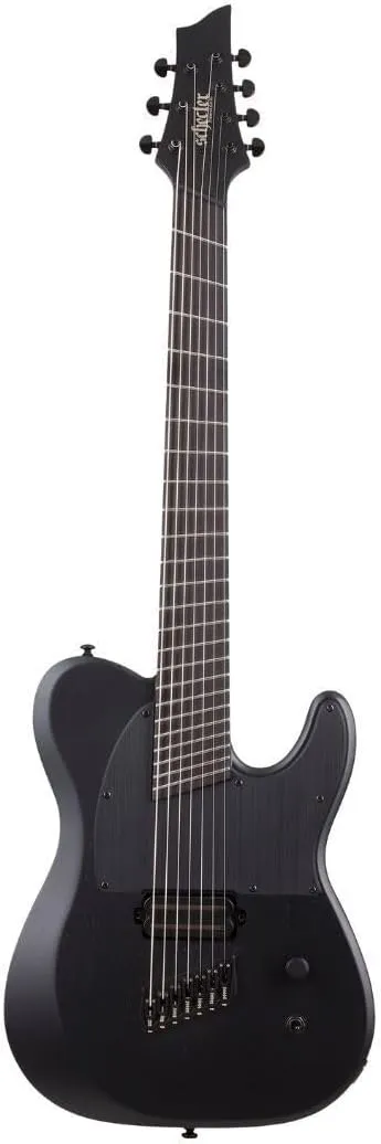 Schecter PT-7 MS Black Ops Electric Guitar - Black
