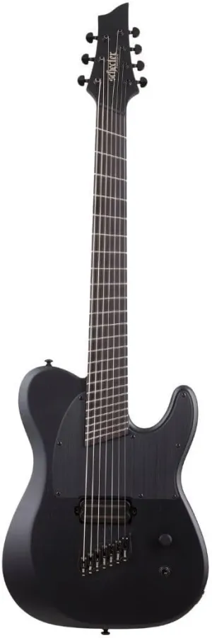 Schecter PT-7 MS Black Ops Electric Guitar - Black