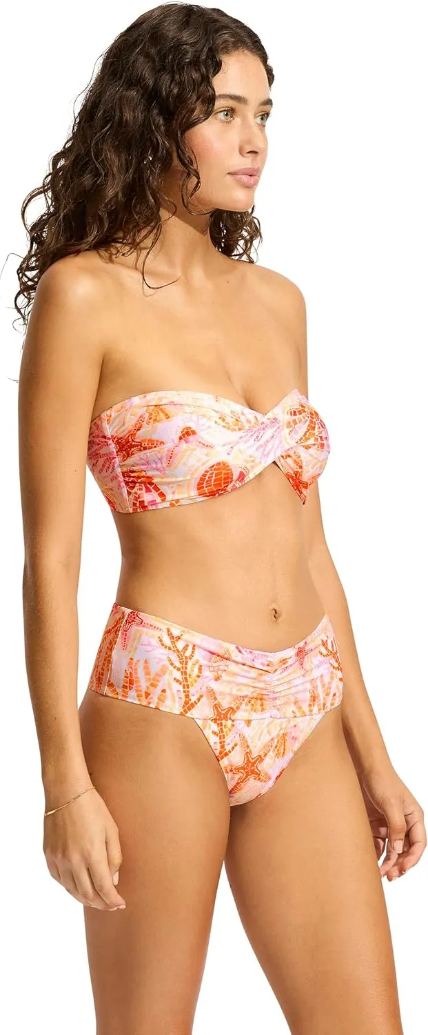 Seafolly Women's Standard Twist Bandeau Bikini Top Swimsuit Swimwear