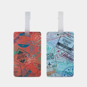 Set of 2 Flexible Luggage Tags