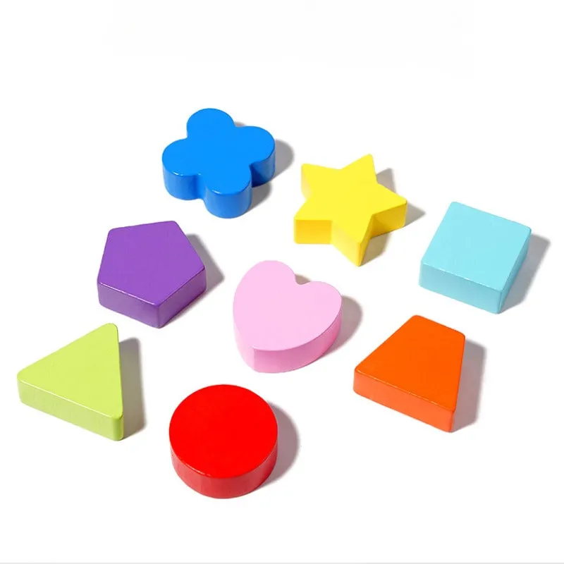 Shape Sorting Touch And Feel Box