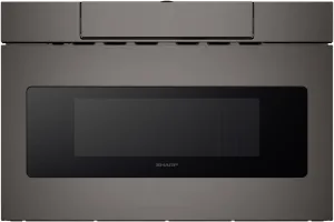 Sharp SMD2470AH 24" Microwave Drawer with 1.2 cu. ft. Capacity in Black Stainless Steel