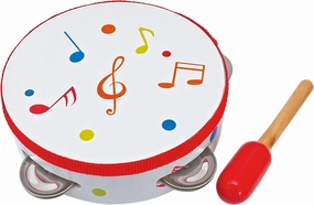 Simba Toys: Eichhorn, 5 Piece Wooden Music Set, High Quality, Includes a Drum, Triangle, and Maraca-Eggs, Music Helps Improves Brain Health in Children, For Ages 3 and up