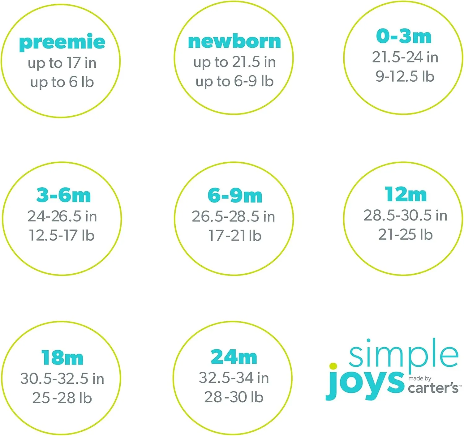Simple Joys by Carter's Baby Girls' 4-Pack Pants