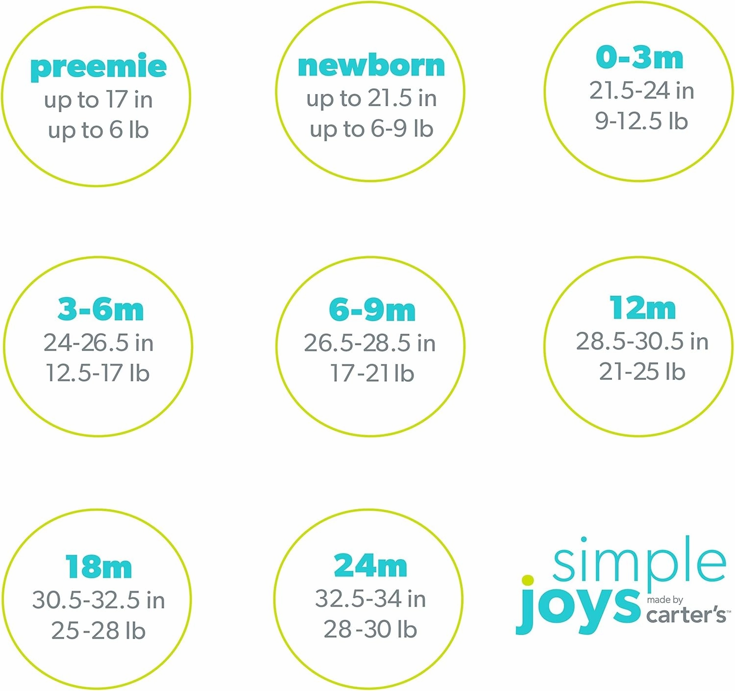 Simple Joys by Carter's Baby Girls' 4-Pack Pants