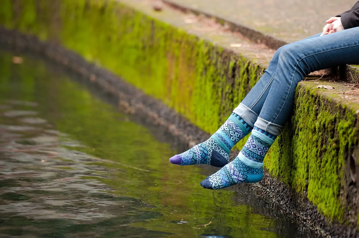Solmate Socks Colorful Mismatched Socks for Men & Women – Soft, Eco-Friendly Cotton Blend – Fun & Cozy Gift Idea