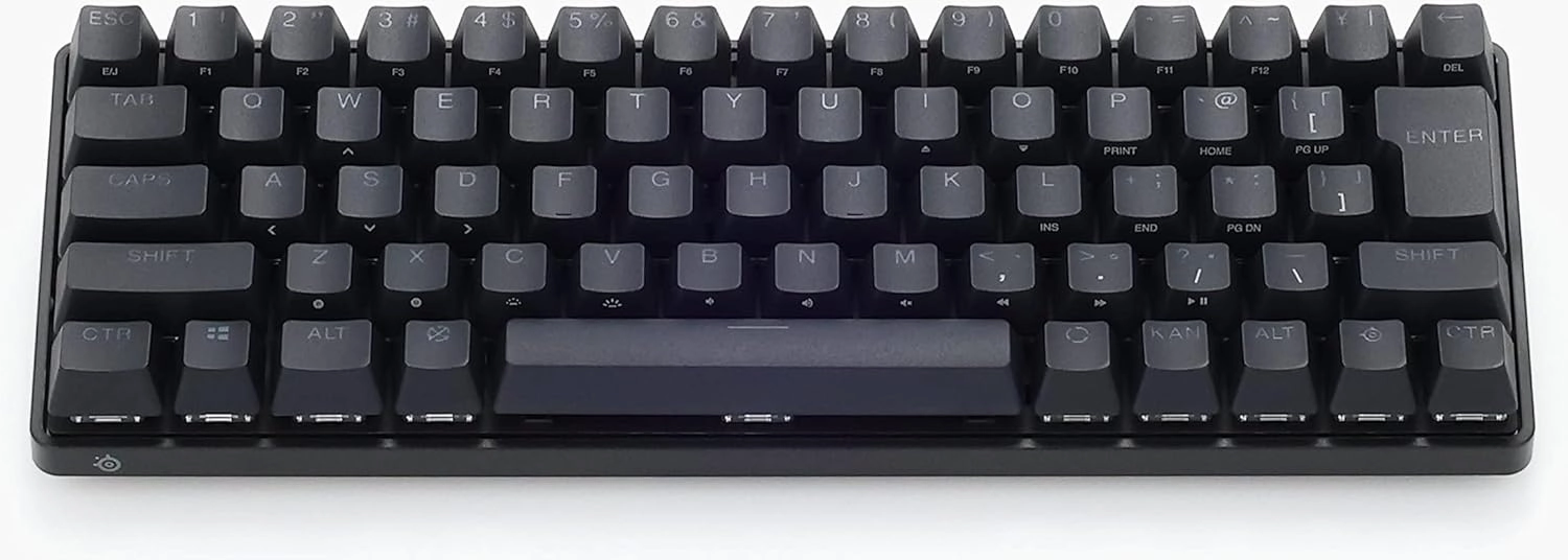 SteelSeries 64825 Rapid Trigger, Gaming Keyboard, Mini Size, Apex Pro Mini JP, Wired Japanese Layout, OmniPoint Switch, 2-in-1 Action Key, Black