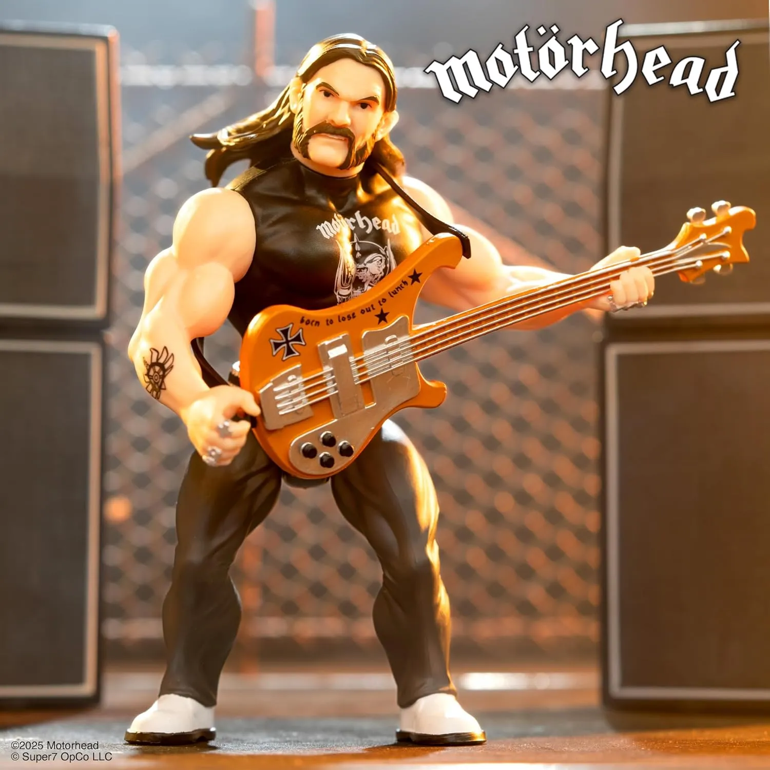 Super7 Lemmy Kilmister (Motorhead) Vintage 5 1/2-Inch Action Figure