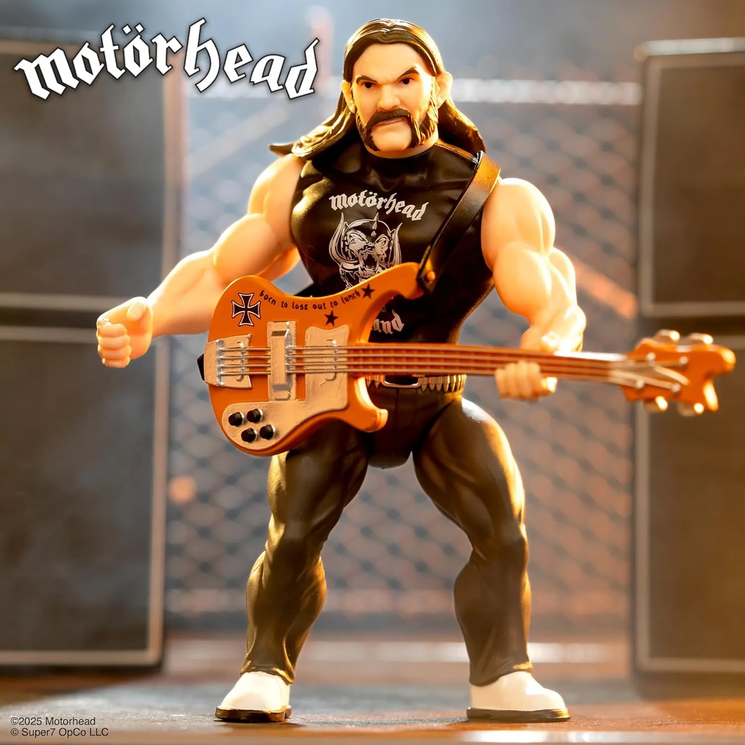 Super7 Lemmy Kilmister (Motorhead) Vintage 5 1/2-Inch Action Figure